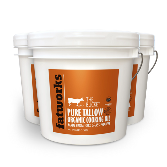 1 Gallon Organic Grass Fed Tallow