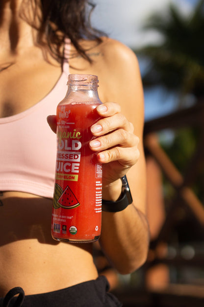 Refreshing Organic Watermelon Cold-Pressed Juice
