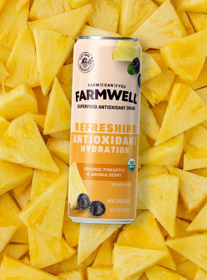 Organic Pineapple & Aronia Berry - 12 Pack