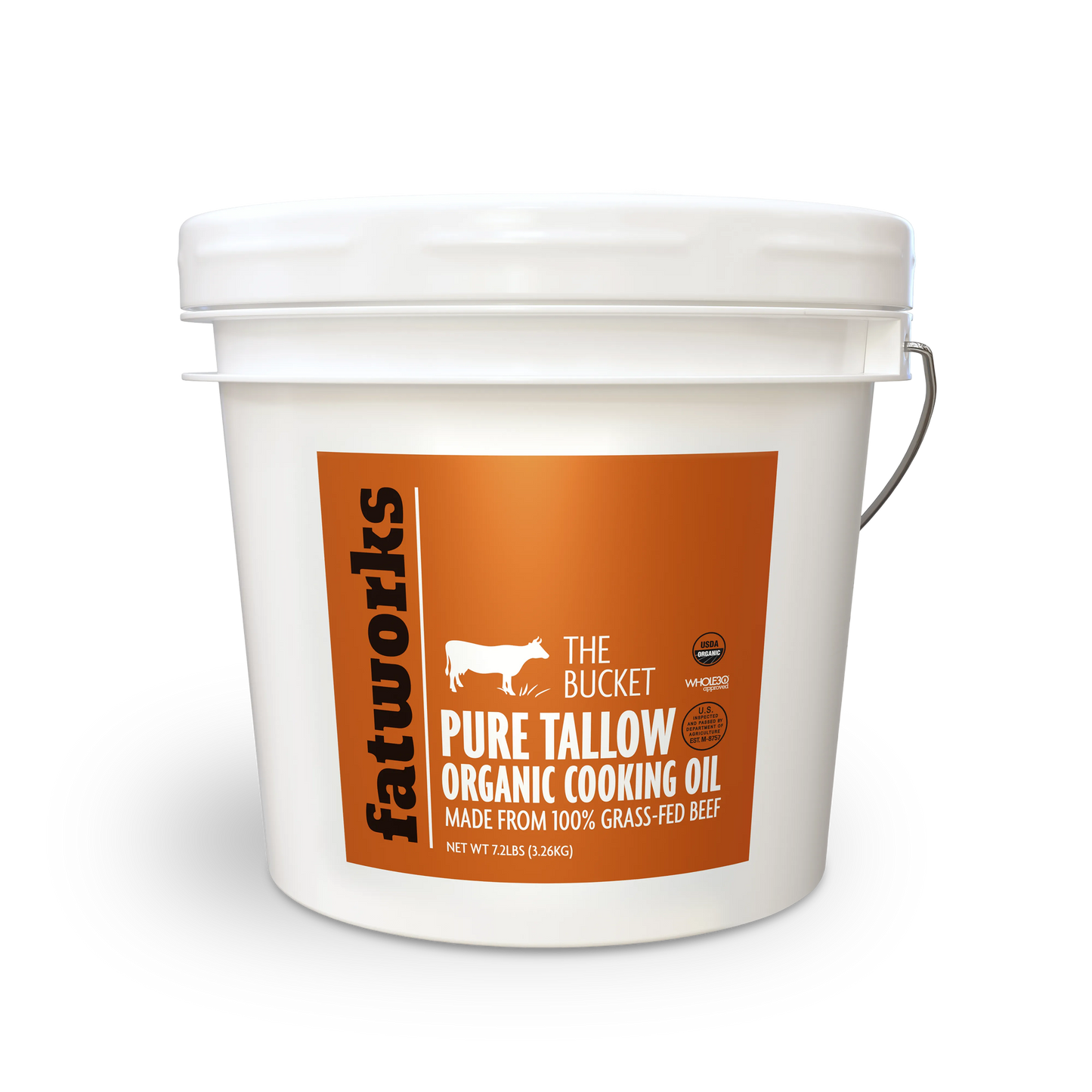 1 Gallon  Organic Grass Fed Tallow