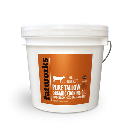 1 Gallon  Organic Grass Fed Tallow