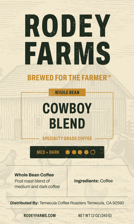 Cowboy Blend - Medium and Dark Roast