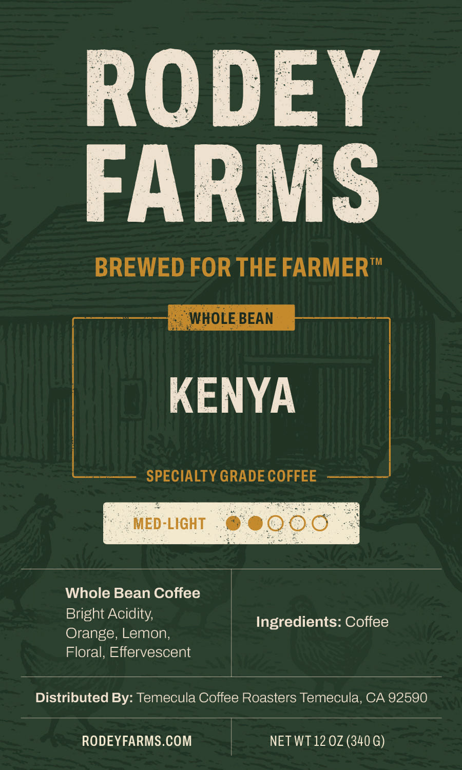 Kenya - Medium/Light Roast