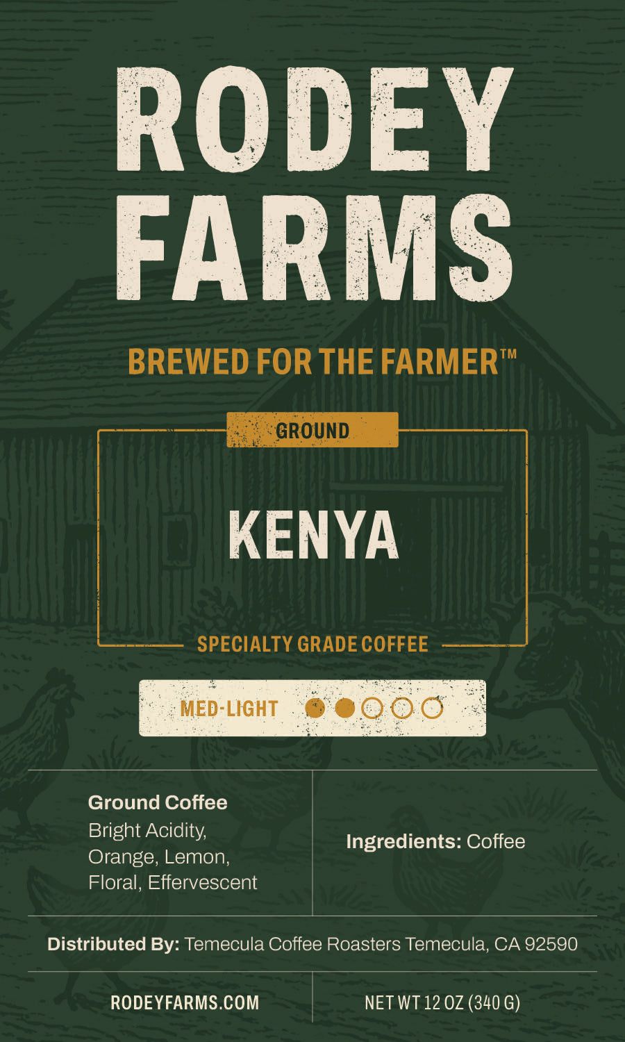 Kenya - Medium/Light Roast