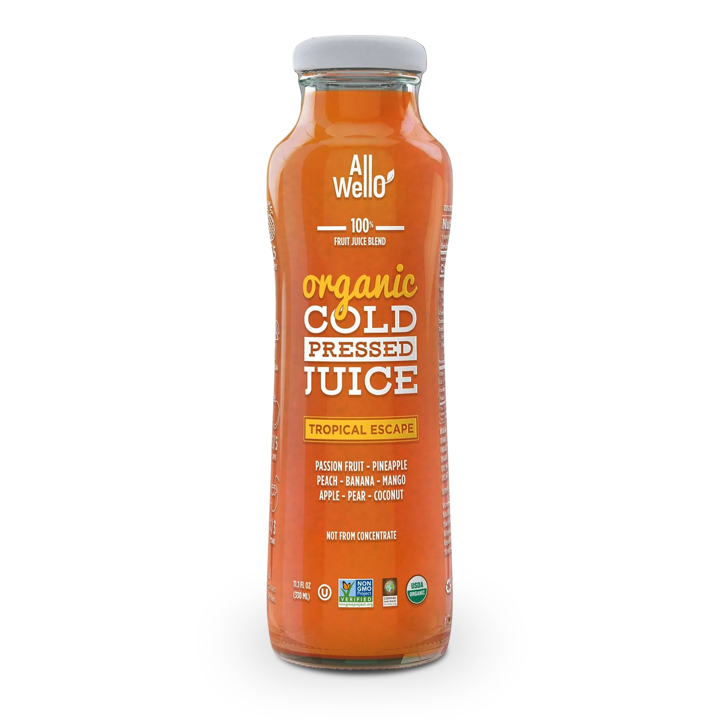 Organic Cold-Pressed Tropical Escape Juice