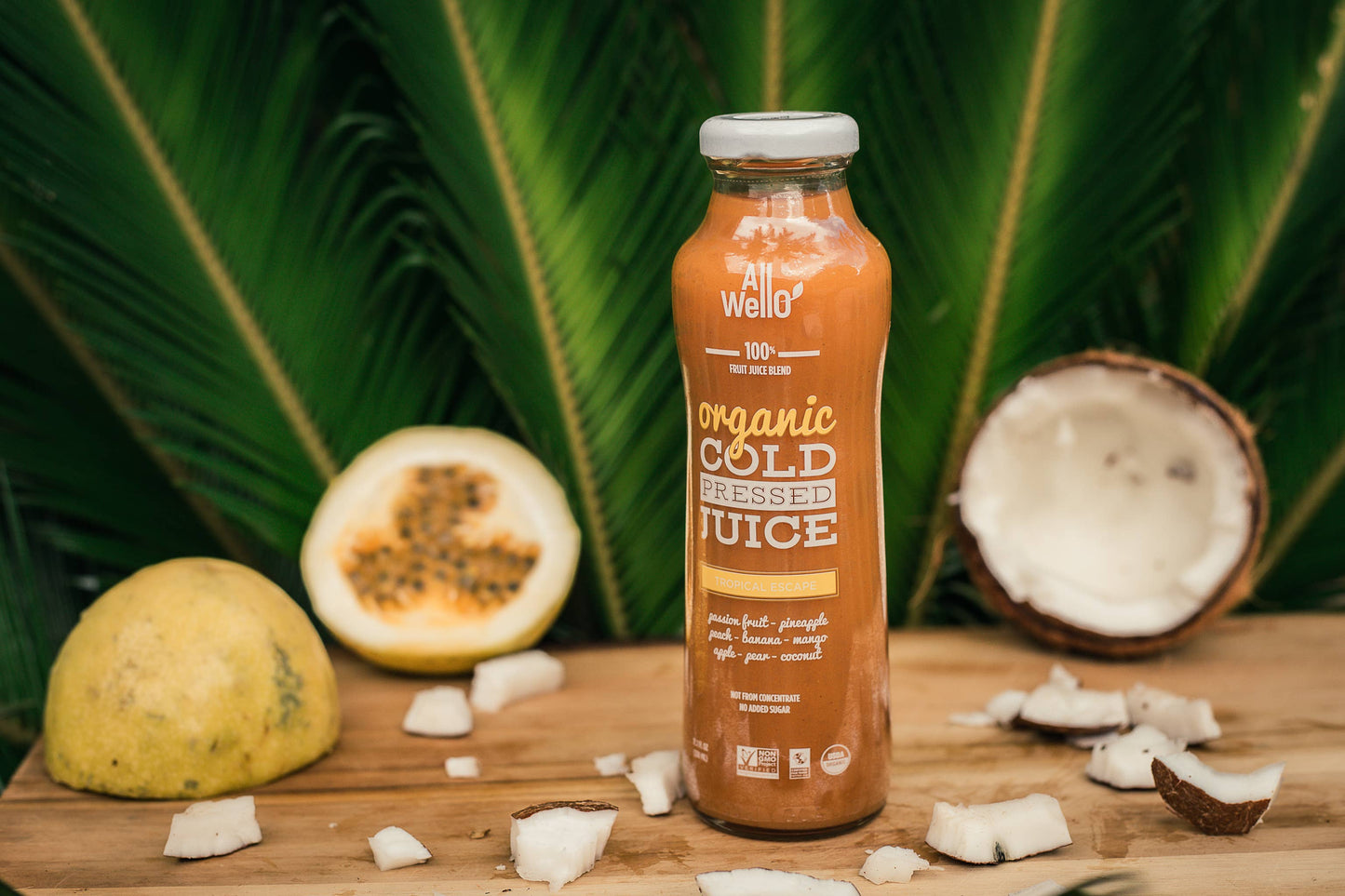 Organic Cold-Pressed Tropical Escape Juice